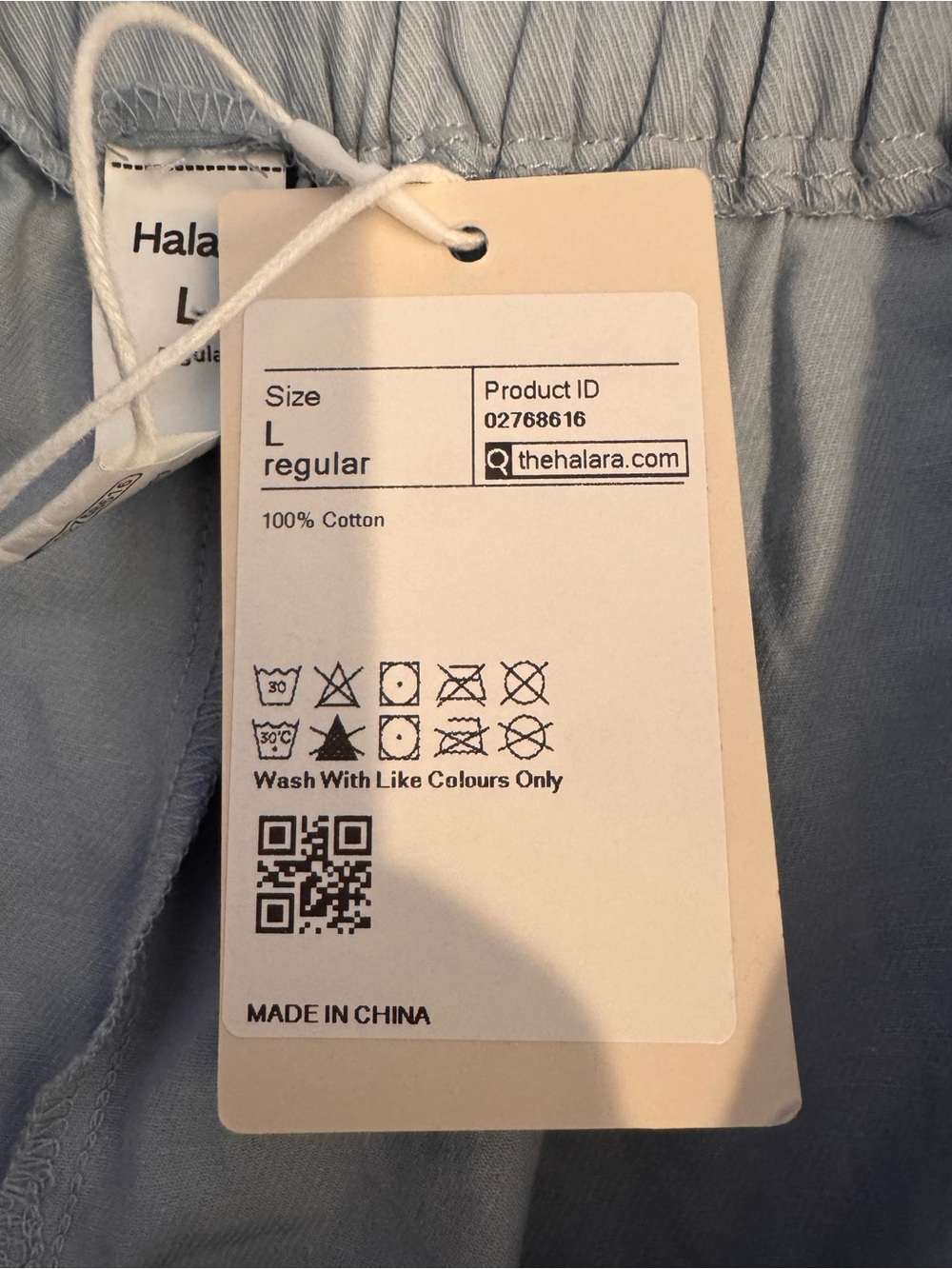 NWT Halara Mid Rise Casual Cotton Joggers with Pockets L - Picture 6 of 6